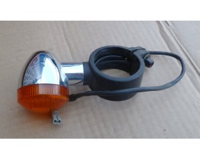 BLINKR PŘEDNÍ PRAVÝ CHROM - JAWA 300CL, PÉRÁK + MODEL 42 - (ZÁNOVNÍ DÍL)